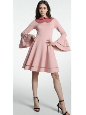 Pippiy Ladder Lace Skater Dress, by Ted Baker